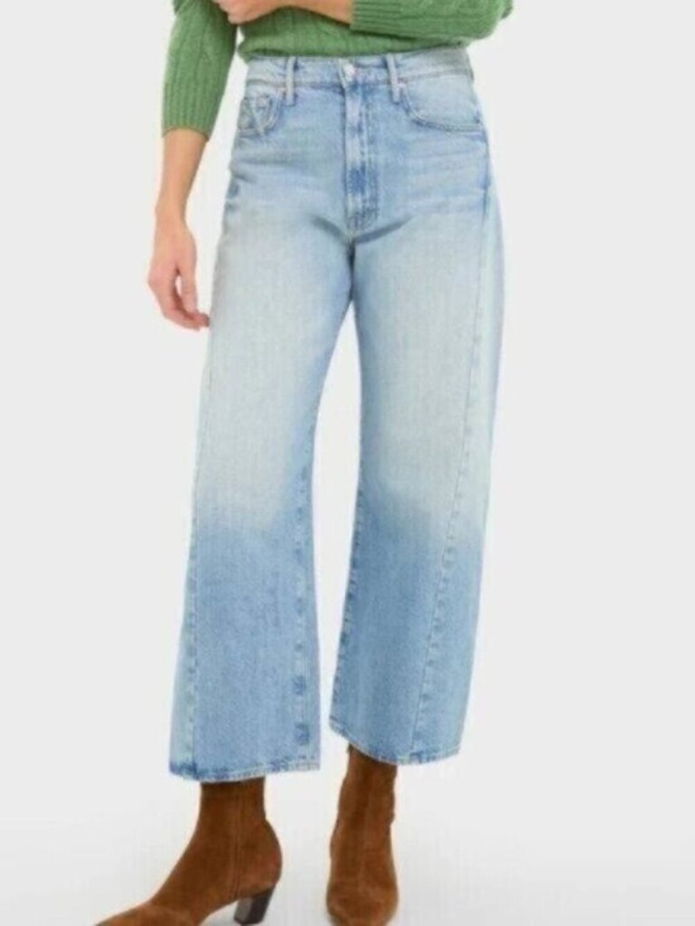 New! Mother The Half Pipe Ankle Jeans